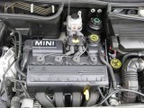 2006 Mini Cooper Hardtop 1.6 Liter SOHC 16-Valve 4 Cylinder Engine