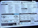 2017 Cadillac XT5 Luxury Window Sticker