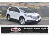 2013 White Diamond Pearl Honda CR-V LX AWD #118762827
