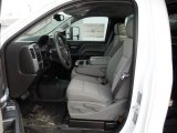 2017 GMC Sierra 3500HD Regular Cab 4x4 Dump Truck Jet Black Interior
