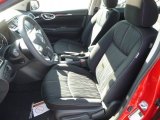 2017 Nissan Sentra SV Charcoal Interior