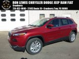 2017 Deep Cherry Red Crystal Pearl Jeep Cherokee Limited 4x4 #118807955