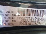 2017 Durango Color Code for Bruiser Grey - Color Code: PSQ