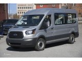 2017 Ingot Silver Ford Transit Wagon XL 350 MR Long #118808004