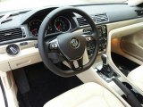 2017 Volkswagen Passat V6 SE Sedan Cornsilk Beige Interior