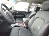 2017 Nissan Armada Platinum 4x4 Charcoal Interior