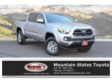 2017 Silver Sky Metallic Toyota Tacoma SR5 Double Cab 4x4 #118826408