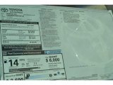 2017 Toyota Sequoia Limited 4x4 Window Sticker