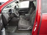 2017 GMC Canyon SLE Extended Cab Jet Black Interior