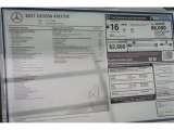 2017 Mercedes-Benz GLS 550 4Matic Window Sticker
