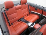 2013 BMW 3 Series 328i Convertible Rear Seat