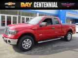 2012 Red Candy Metallic Ford F150 XLT SuperCab 4x4 #118851276