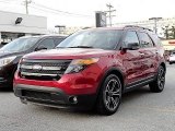 2013 Ford Explorer Sport 4WD Front 3/4 View