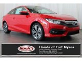 2017 Rallye Red Honda Civic EX-L Coupe #118872356