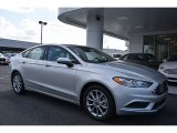 2017 Ingot Silver Ford Fusion SE #118872456
