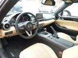 2017 Mazda MX-5 Miata RF Grand Touring Tan Interior