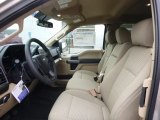 2017 Ford F150 XLT SuperCab 4x4 Light Camel Interior