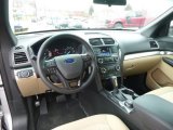2017 Ford Explorer 4WD Medium Light Camel Interior