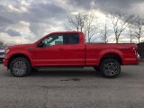 2017 Race Red Ford F150 XLT SuperCab 4x4 #118872504