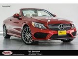 2017 designo Cardinal Red Metallic Mercedes-Benz C 300 Cabriolet #118872426