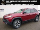 2017 Deep Cherry Red Crystal Pearl Jeep Cherokee Trailhawk 4x4 #118872385