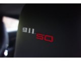 2014 Porsche 911 50th Anniversary Edition Marks and Logos