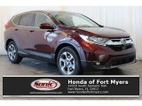 2017 Basque Red Pearl II Honda CR-V EX #118900006