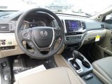 2017 Honda Ridgeline RTL-T AWD Beige Interior