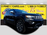 2017 Diamond Black Crystal Pearl Jeep Grand Cherokee Overland 4x4 #118899992