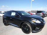 2017 Magnetic Black Nissan Murano Platinum AWD #118900297