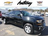 2017 Black Chevrolet Silverado 1500 LT Crew Cab 4x4 #118900356