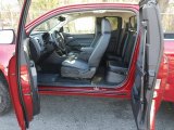 2017 Chevrolet Colorado Z71 Extended Cab 4x4 Jet Black Interior