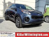 2017 Pacific Blue Kia Sportage EX AWD #118928553