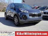 2017 Pacific Blue Kia Sportage EX AWD #118928552