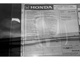 2017 Honda Odyssey EX-L Window Sticker