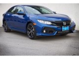 2017 Aegean Blue Metallic Honda Civic Sport Hatchback #118943422