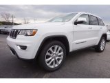 2017 Bright White Jeep Grand Cherokee Limited #118949652