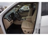 2017 Jeep Grand Cherokee Limited Black/Light Frost Beige Interior