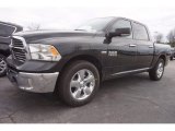 2017 Brilliant Black Crystal Pearl Ram 1500 Big Horn Crew Cab 4x4 #118949668