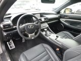 2017 Lexus RC 350 F Sport AWD Black Interior