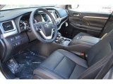 2017 Toyota Highlander Hybrid Limited Platinum AWD Black Interior