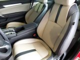 2017 Honda Civic EX-L Coupe Black Interior