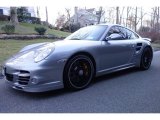 2011 GT Silver Metallic Porsche 911 Turbo S Coupe #118964031