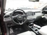 2017 Kia Sorento SXL V6 AWD Light Gray Interior