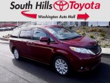 Salsa Red Pearl Toyota Sienna in 2014