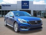 2016 Lakeside Blue Hyundai Sonata Limited #118989377