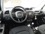 2017 Jeep Renegade Altitude Black Interior