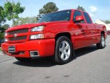 2003 Victory Red Chevrolet Silverado 1500 SS Extended Cab AWD #11899013