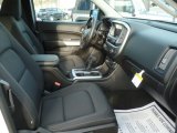 2017 Chevrolet Colorado LT Extended Cab 4x4 Jet Black Interior