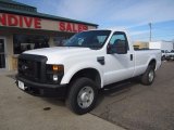 2008 Oxford White Ford F250 Super Duty XL Regular Cab 4x4 #119050991